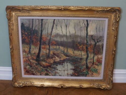 7448 Belgian Oil Painting