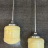 # 8369 Pair of Art Deco shades - Image 2