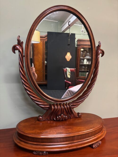 #8378 Victorian Toilet mirror