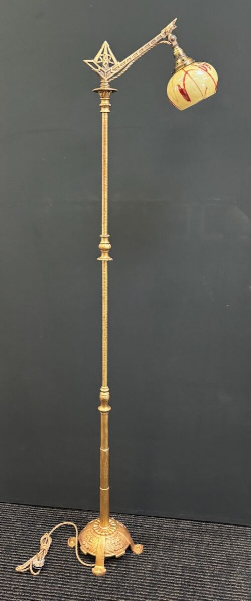 #8394 American Cast Iron Floor Lamp