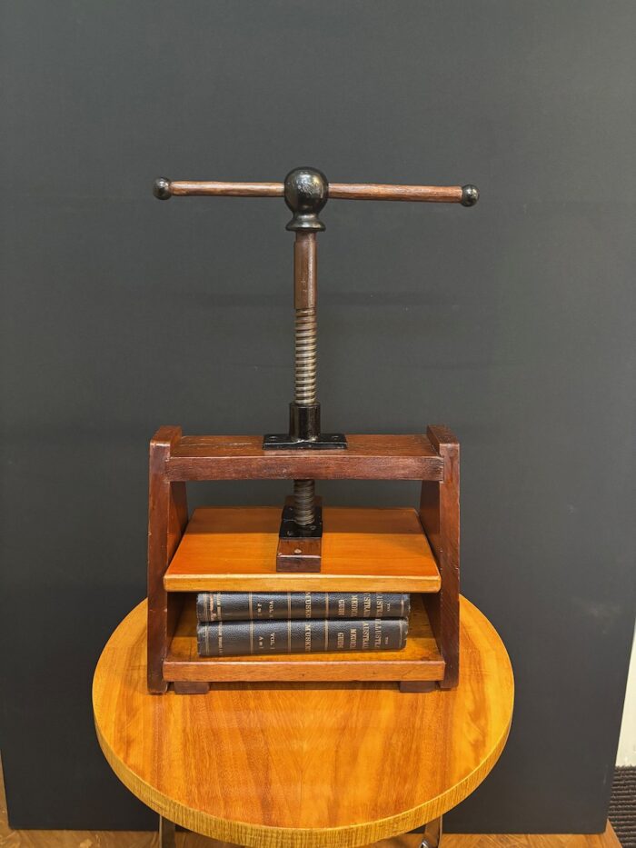 #8536 Rustic book press - Image 2