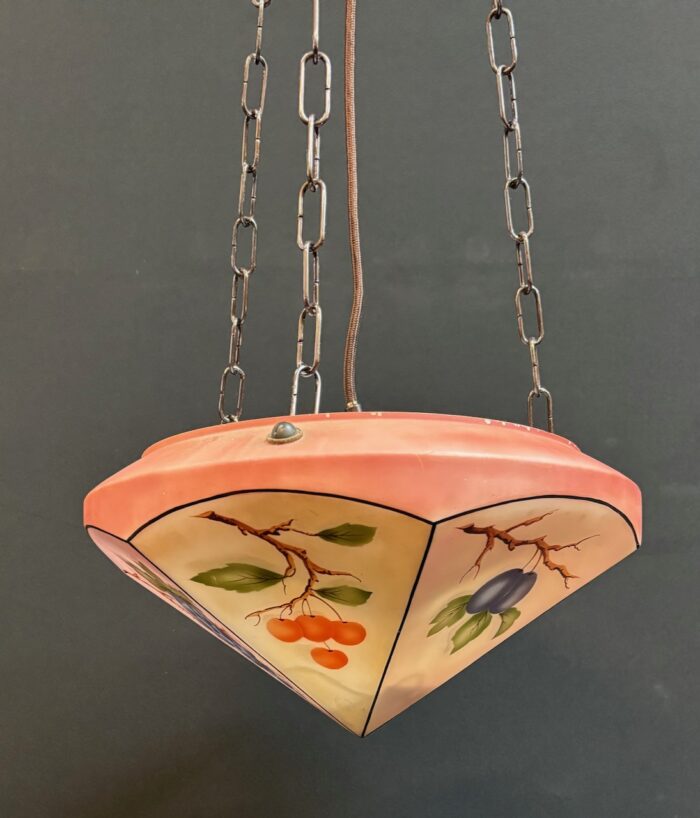 #8544 Large art deco shade - Image 2