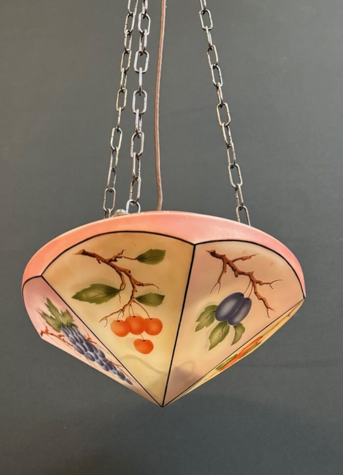 #8544 Large art deco shade