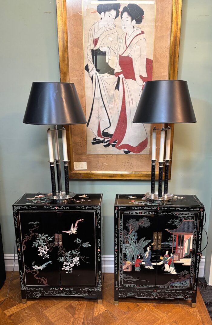 #8582 Pair of Chinese Cabinets - Image 6