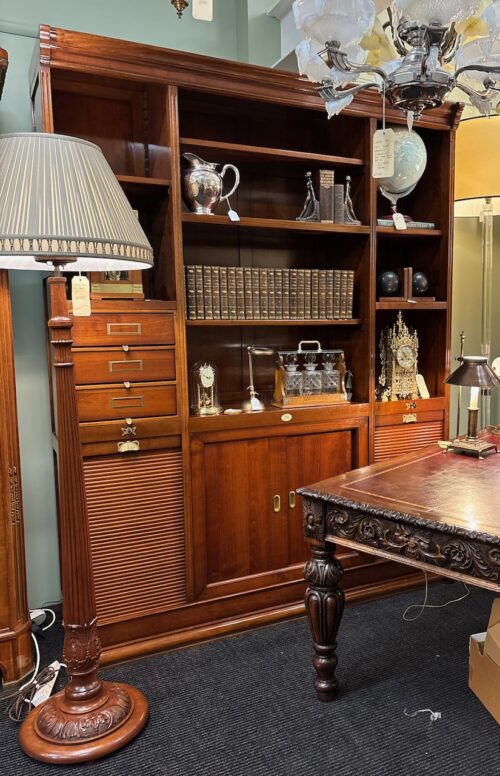 #8122  Cherry wood bookcase