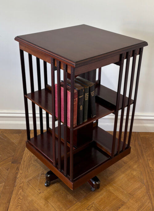 #9009 Edwardian revolving book case