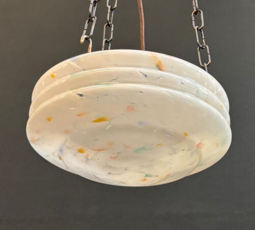 #9055 1930s English Art Deco shade