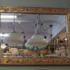 Ornate gilt framed mirror (SKU 6386)