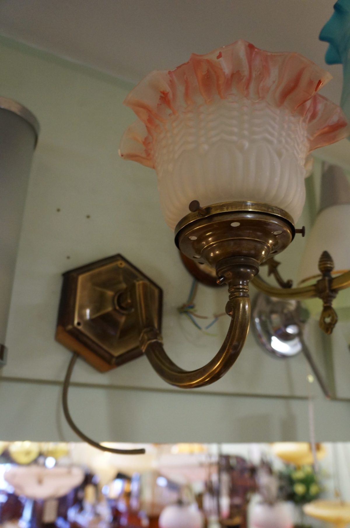 Victorian Wall Light (SKU 6144) - Seanic Antiques