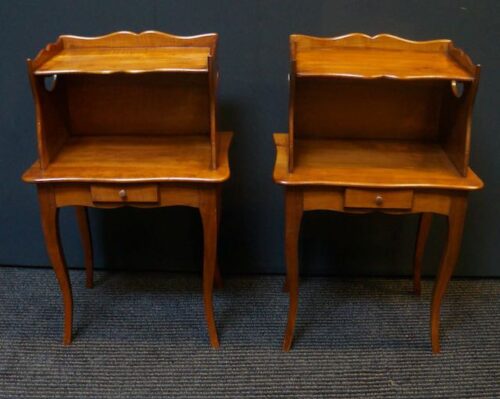 7053 Pair of French Bedside Cabinets