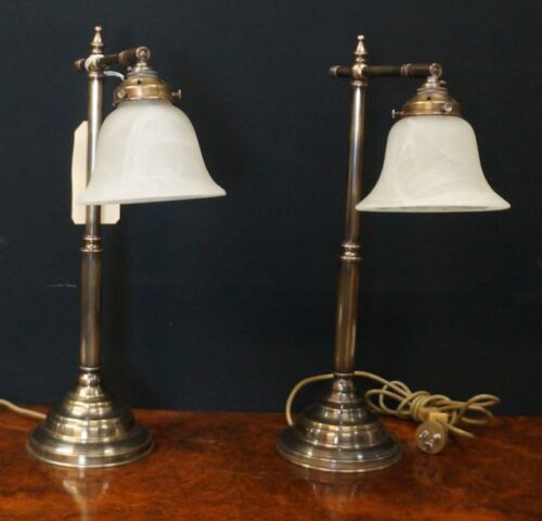 7220 Pair of Antique Style Lamps