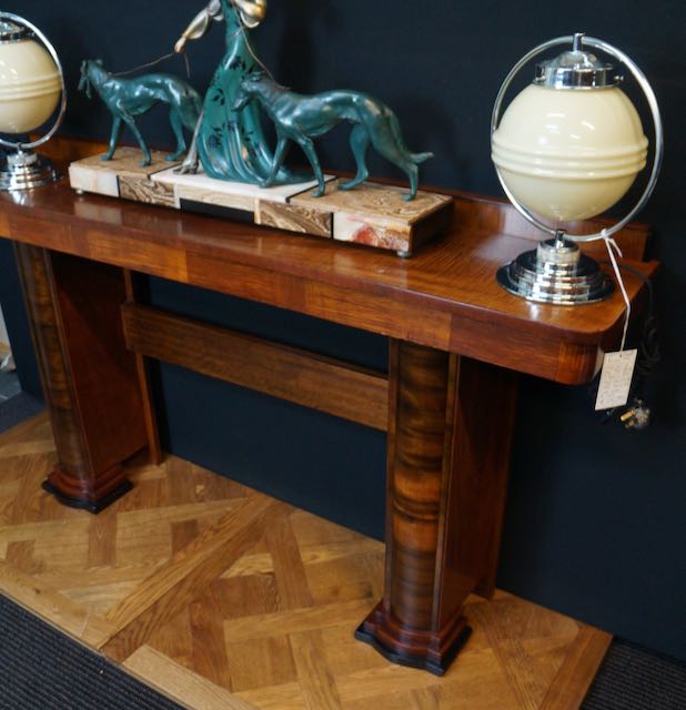 7225 Art Deco Hall table - Seanic Antiques