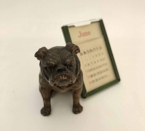 XRD60 Spelter Bulldog Calendar