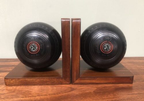 7278A Lawn Bowl Bookends
