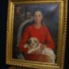 #7996 Vintage Portrait Oil Painting - Image 2