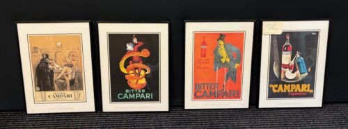 #8196 Vintage Campari drink posters