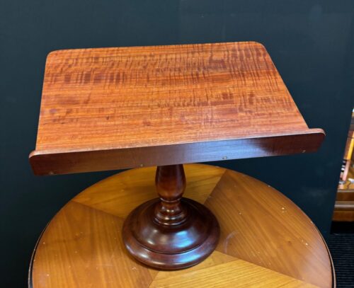 #0217 Fiddleback Blackwood Table Lectern
