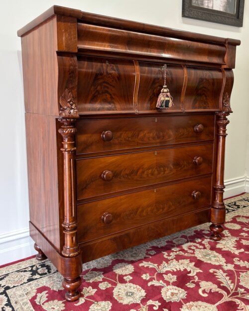#8084 Victoran Mahogany Scotch Chest