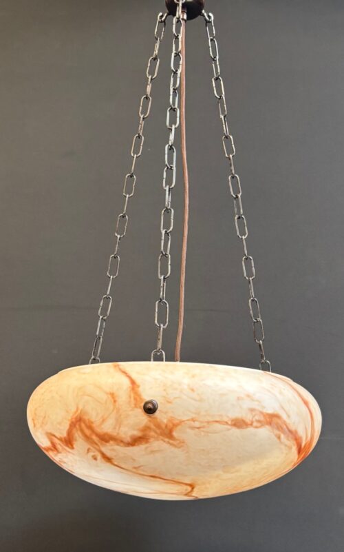 #8313 Large Art deco bowl