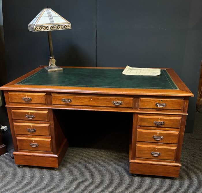 #     Edwardian Walnut desk