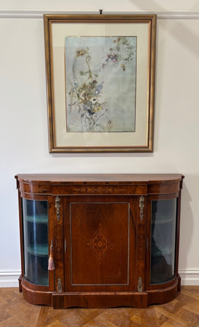 #8508 Victorian Burwalnut Credenza - Image 6