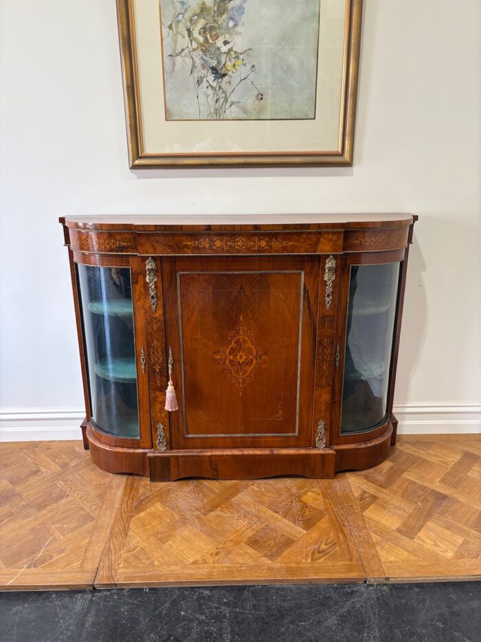 #8508 Victorian Burwalnut Credenza - Image 5