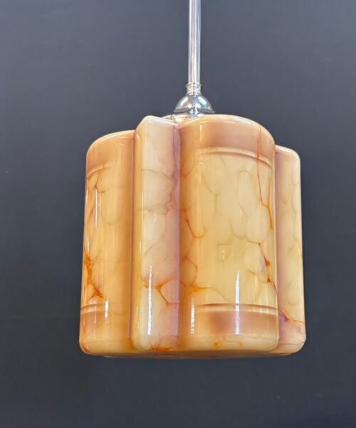 #8525 German Art Deco Pendant Light