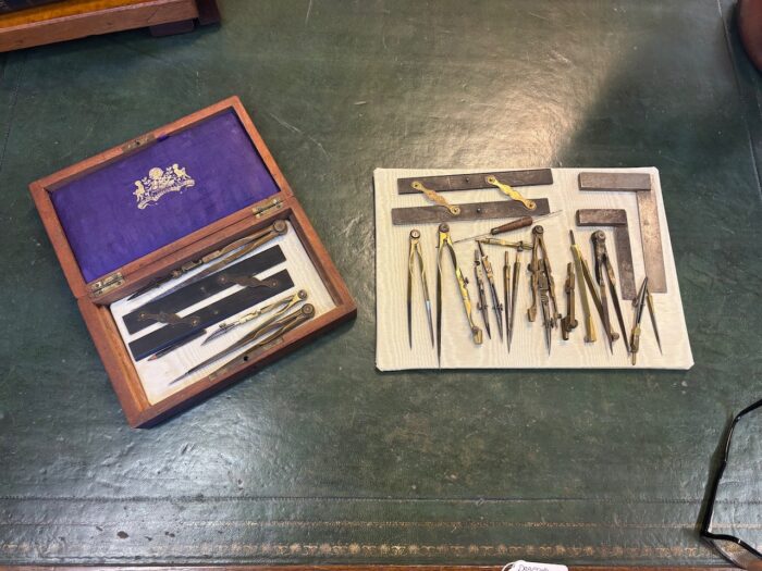 #8535 Victorian drafting set