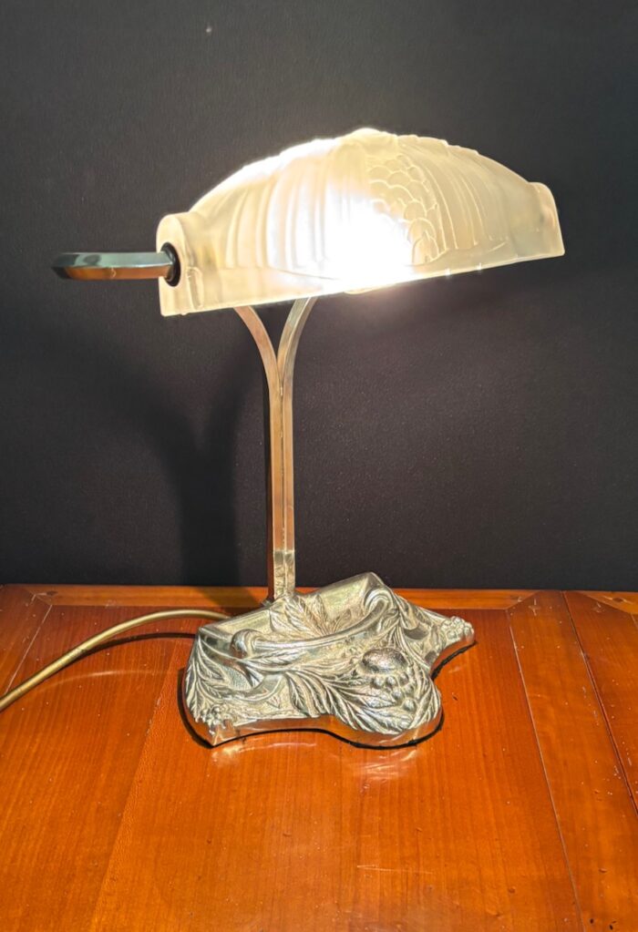 #8563 Art Nouveau  desk lamp - Image 5