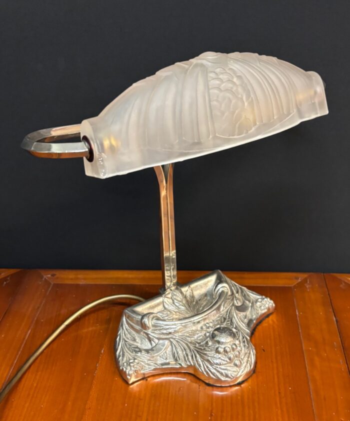 #8563 Art Nouveau  desk lamp - Image 4