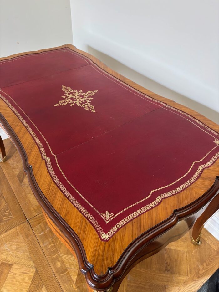 #8592 French Louis XV Bureau Plat - Image 5