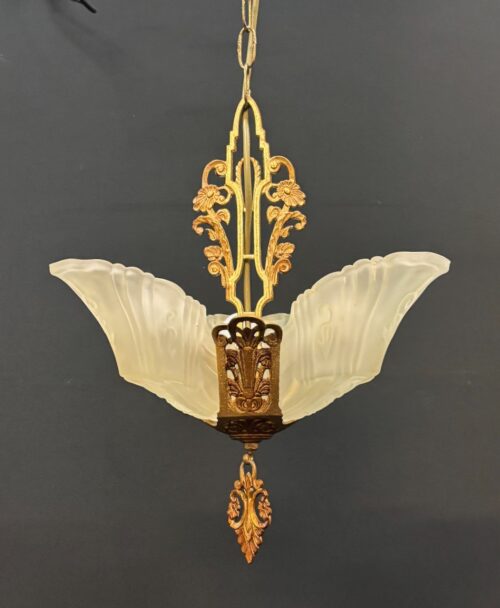 7177 Art Deco Slip Shade Light