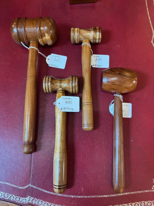 #8580a Selection of Gavels