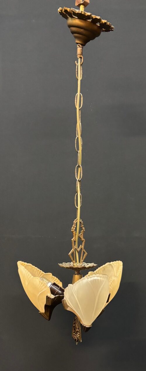 #8603 American Art deco slip shade