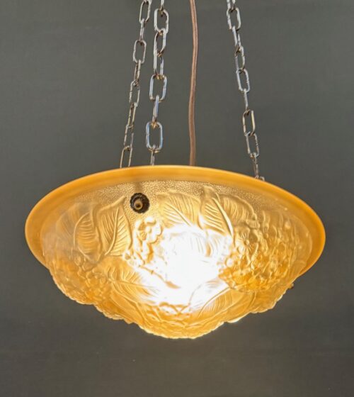 #8666 Pair of French Amber Shades