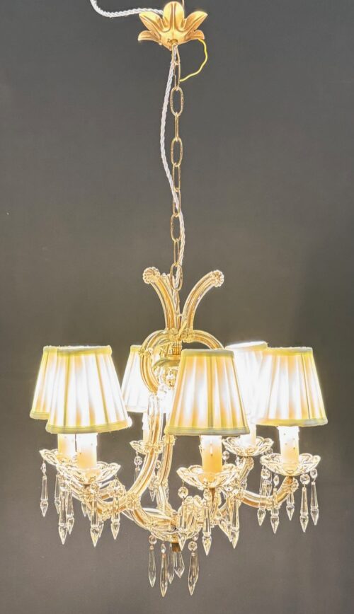 #8685 Italian Crystal chandelier