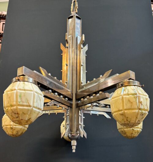 #pl10726 Large French Modernest chandelier