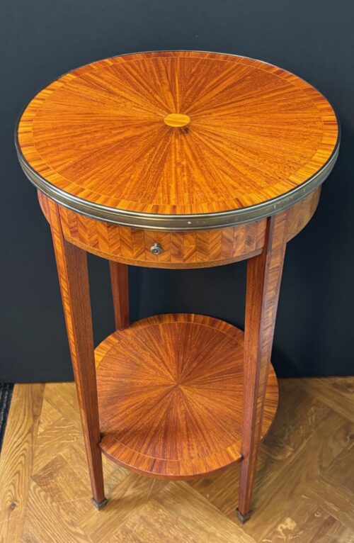 # 8531 Round French occasional table