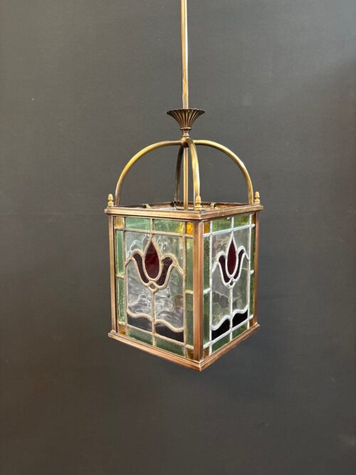 #8612 Original Art Nouveau Lantern