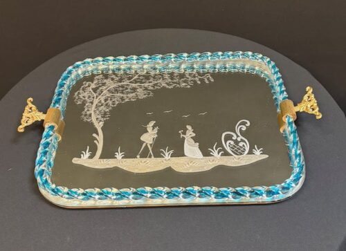 #8841 Murano Glass Tray