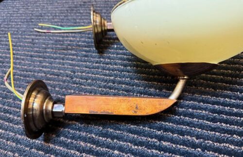 # 8851 Pair of German Wall Lights