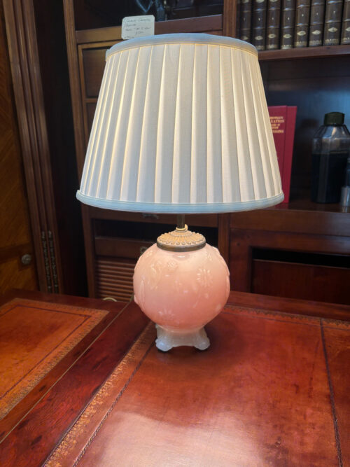 #8950 American Pressed glass Lamp