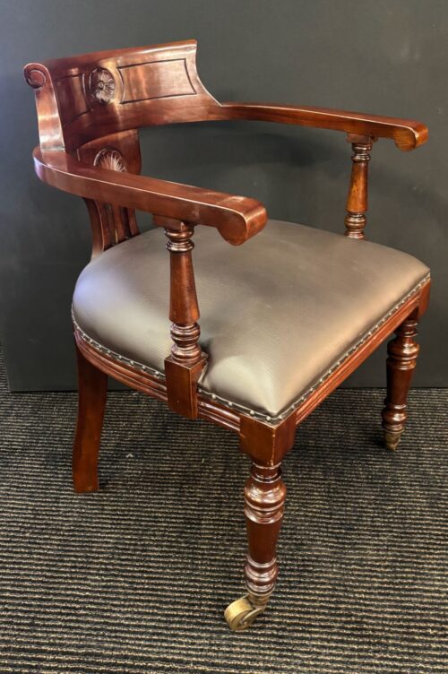 #9072 Late Victorian style Desk chair