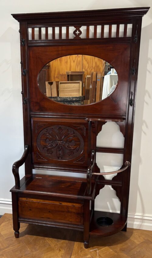 #9305 Edwardian Blackwood Hallstand